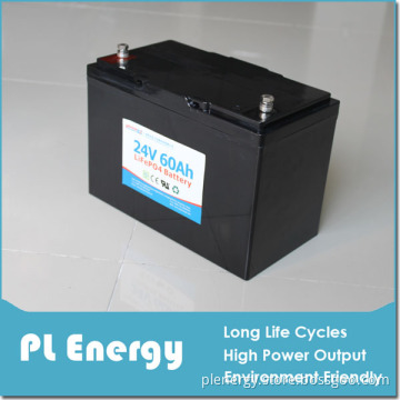 24V 60ah LiFePO4 Battery for Small Solar System